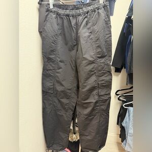 ALO Yoga Men's Charcoal Cargo Pants